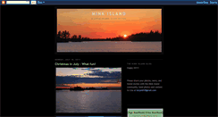 Desktop Screenshot of minkisland.blogspot.com