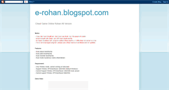 Desktop Screenshot of e-rohan.blogspot.com