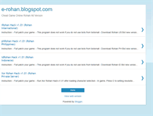 Tablet Screenshot of e-rohan.blogspot.com
