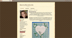Desktop Screenshot of kateviskreativecke.blogspot.com