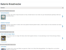 Tablet Screenshot of kateviskreativecke.blogspot.com
