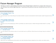 Tablet Screenshot of futuremanagerprogram.blogspot.com