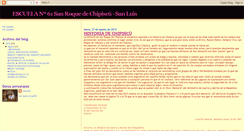 Desktop Screenshot of escuela61sanluis.blogspot.com