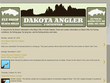 Tablet Screenshot of dakotaflyangler.blogspot.com