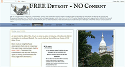 Desktop Screenshot of freedetroit.blogspot.com