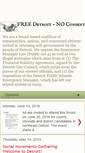 Mobile Screenshot of freedetroit.blogspot.com