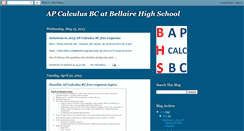 Desktop Screenshot of apcalcbc.blogspot.com