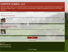 Tablet Screenshot of harperhomes.blogspot.com