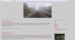 Desktop Screenshot of eurotelcoblog.blogspot.com
