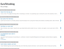 Tablet Screenshot of eurotelcoblog.blogspot.com