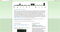 Desktop Screenshot of palletcityproject.blogspot.com