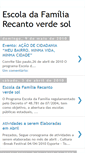 Mobile Screenshot of escoladafamiliarvs.blogspot.com