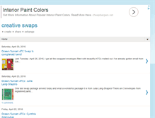 Tablet Screenshot of creativeswaps.blogspot.com