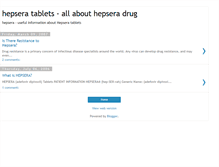 Tablet Screenshot of hepsera.blogspot.com