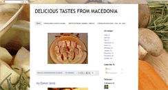 Desktop Screenshot of delicious-macedonia.blogspot.com