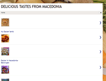 Tablet Screenshot of delicious-macedonia.blogspot.com