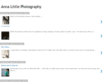 Tablet Screenshot of annalittlephotography.blogspot.com