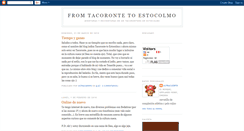 Desktop Screenshot of fromtacorontetoestocolmo.blogspot.com