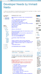 Mobile Screenshot of immadi-naidu.blogspot.com