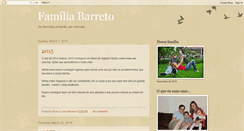 Desktop Screenshot of fambarreto.blogspot.com