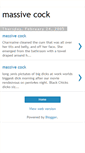Mobile Screenshot of massive-cock.blogspot.com