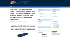 Desktop Screenshot of foamrollerexercises.blogspot.com