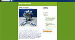 Desktop Screenshot of papercraft-peri.blogspot.com