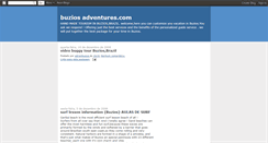 Desktop Screenshot of buziossurfadventures.blogspot.com