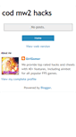 Mobile Screenshot of cod-mw2-hacks.blogspot.com