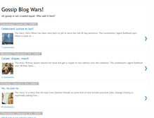 Tablet Screenshot of gossipblogwars.blogspot.com