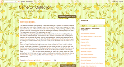 Desktop Screenshot of cameroncollection.blogspot.com