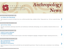 Tablet Screenshot of anthropologynews.blogspot.com