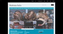 Desktop Screenshot of madonna-fan-italia.blogspot.com