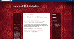 Desktop Screenshot of newyorkdollcollection.blogspot.com