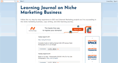 Desktop Screenshot of nichelearningjournal.blogspot.com