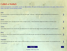 Tablet Screenshot of cores-e-nomes.blogspot.com