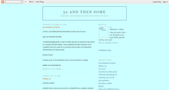 Desktop Screenshot of 32andthensome.blogspot.com