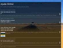 Tablet Screenshot of cainhos-ajuda-online.blogspot.com