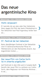 Mobile Screenshot of kinoargentino.blogspot.com