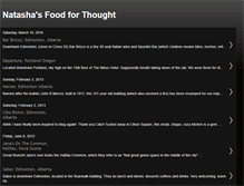 Tablet Screenshot of natashasfoodforthought.blogspot.com