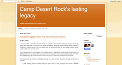 Desktop Screenshot of campdesertrock.blogspot.com