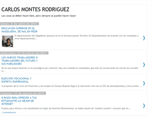 Tablet Screenshot of carlosmontesr.blogspot.com
