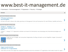 Tablet Screenshot of best-it-management.blogspot.com