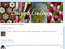 Tablet Screenshot of lindevejsliv.blogspot.com