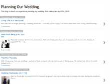 Tablet Screenshot of heatherandjoeyswedding.blogspot.com