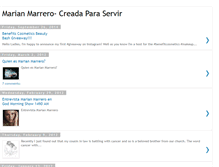Tablet Screenshot of marianmarrero.blogspot.com