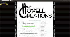 Desktop Screenshot of howellcreations.blogspot.com