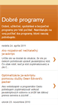 Mobile Screenshot of dobre-programy.blogspot.com