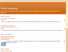 Tablet Screenshot of dobre-programy.blogspot.com