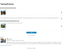 Tablet Screenshot of llamaman-llamasfrance.blogspot.com